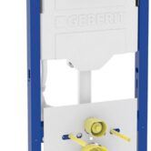 Geberit Duofix 3-in-1 set van wc-element (2025) met Sigma UP320 inbouwreservoir 12cm (6/3 liter) incl. wandankers en geluidsisolatiemat