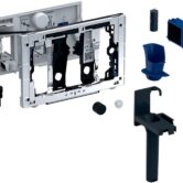 Geberit DuoFresh Module Automatisch Activering Glansverchroomd voor Sigma 12 cm