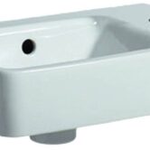 Geberit Renova Fontein 1 KRG R Overloop KeraTect 40x25x15 cm Wit