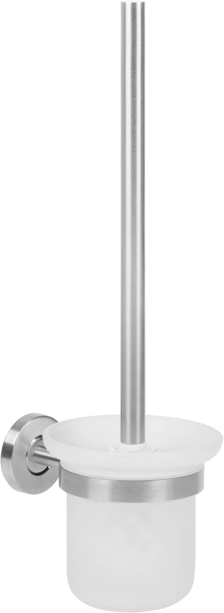 Saqu Steel Toiletborstelhouder met borstel RVS