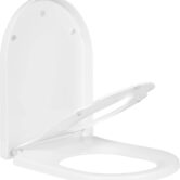 Saqu Touch Double toiletbril met kinderzitje, softclose en quickrelease 33,1x45,4 x4,7cm wit