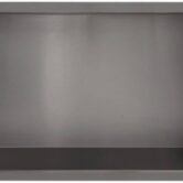 Saqu Shine inbouwnis 60x30x10 cm gunmetal pvd-coating