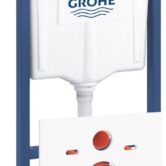 Grohe QuickFix Solido 3-in-1 set van inbouwreservoir incl. wandankers en geluidsisolatiemat