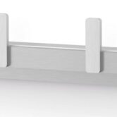 ZACK Potes handdoekhaak 24x1,9x4,5 cm RVS