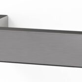 ZACK Linea toiletrolhouder 14,5x8x4,2cm grafiet