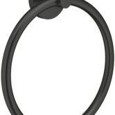 Grohe Start Handdoekhouder Ring 18x4,4x20,1 cm Mat Zwart