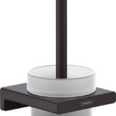 Hansgrohe AddStoris toiletborstel met wandhouder 10,5x12x34,2cm mat zwart
