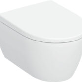 Geberit iCon compact hangtoilet TurboFlush met toiletbril wit