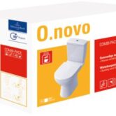 Villeroy & Boch O.Novo combipack met staandtoilet en zitting