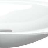 Clou First Fontein zonder kraangat 36x21,8x9 cm Wit
