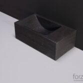 Forzalaqua Venetia XS Fontein 0 KRG R 29x16x10 cm Hardsteen Gezoet