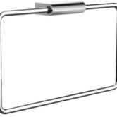 Emco Flow HanHanddoekring 19,8x3,2x12,2 cm Chroom