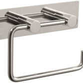 Pressalit Interio toiletrolhouder zonder klep Met Plaat 15x3,7x10,4cm 15x3,7x10,4cm glans RVS