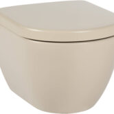Saqu Poma compact hangtoilet Swirlflush mat beige
