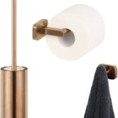 Ben Mykanto toilet accessoires 3-delig geborsteld koper