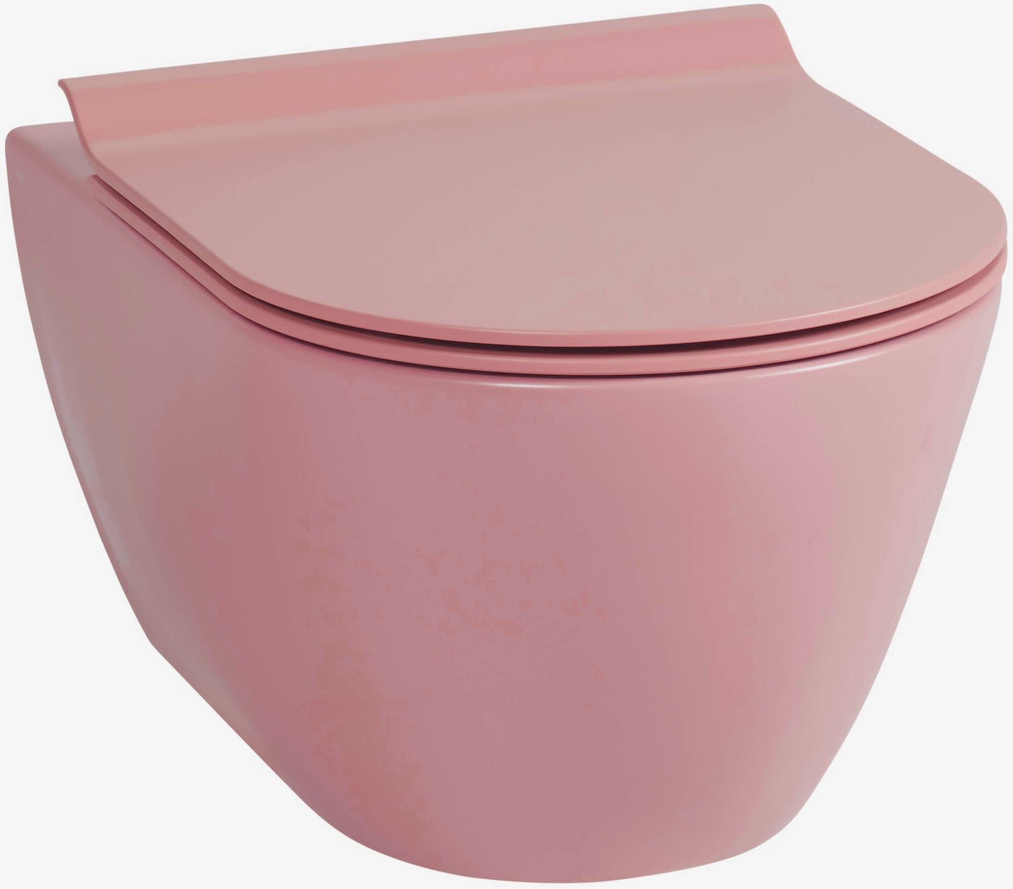 Ben Segno 2.0 hangtoilet Xtra glaze+ Free flush mat roze