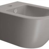 Ben Segno Wandbidet Verdekte ophanging 55x36cm Beton Grijs Xtra Glaze