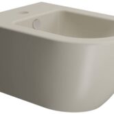 Ben Segno Wandbidet Verdekte ophanging 55x36cm Mat Beige Xtra Glaze