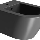 Ben Stelvio Wandbidet 36x55x28 cm Mat Zwart