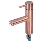 Differnz Differnz koud/warmwater kraan recht - rood koper