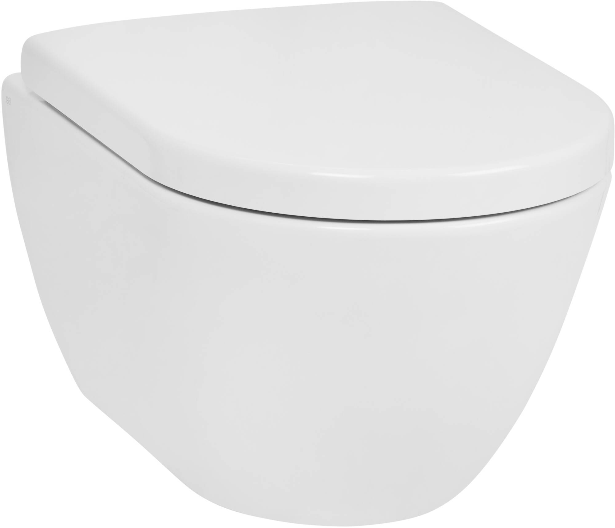 Ben Segno 2.0 hangtoilet compact Xtra glaze+ Free flush glans wit